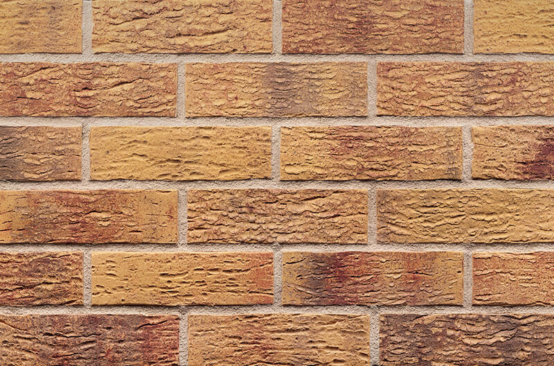 King Klinker klinkerio plytelės fasadui HF15 Rainbow brick